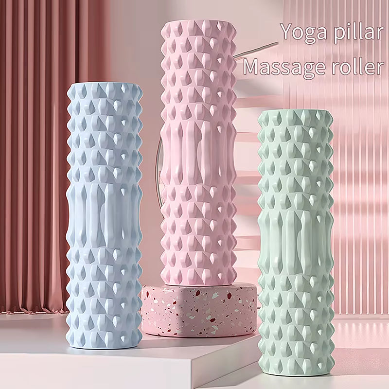 Foam Rollers for Muscle Massage - High-Density Back Foam Roller for Back Pain Relief & Muscle Recovery in Legs & Arms